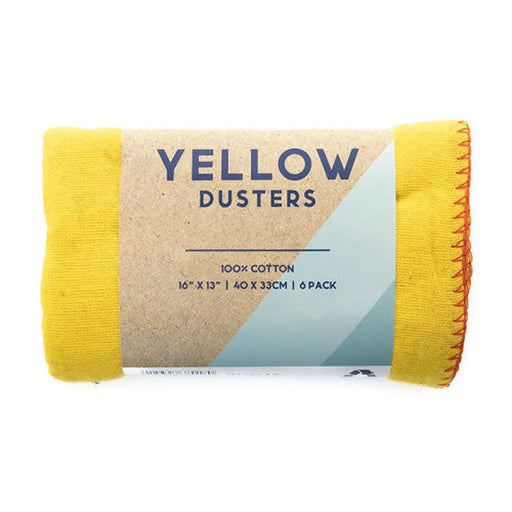 Dusters - Yellow Roll - 16" x 13" (6 PK) - Pack of 10