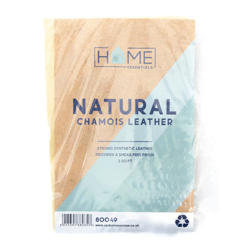 Natural Chamois Leather - 3 sq ft - Pack of 5