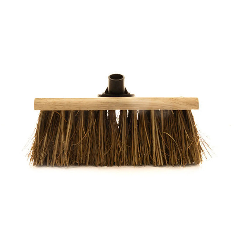 Broom Head with Plastic Socket, 13 1/2” - Pack of 5