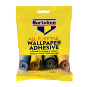 Bartoline All Purpose Wallpaper Adhesive, Small (5 Rolls) - Pack of 25