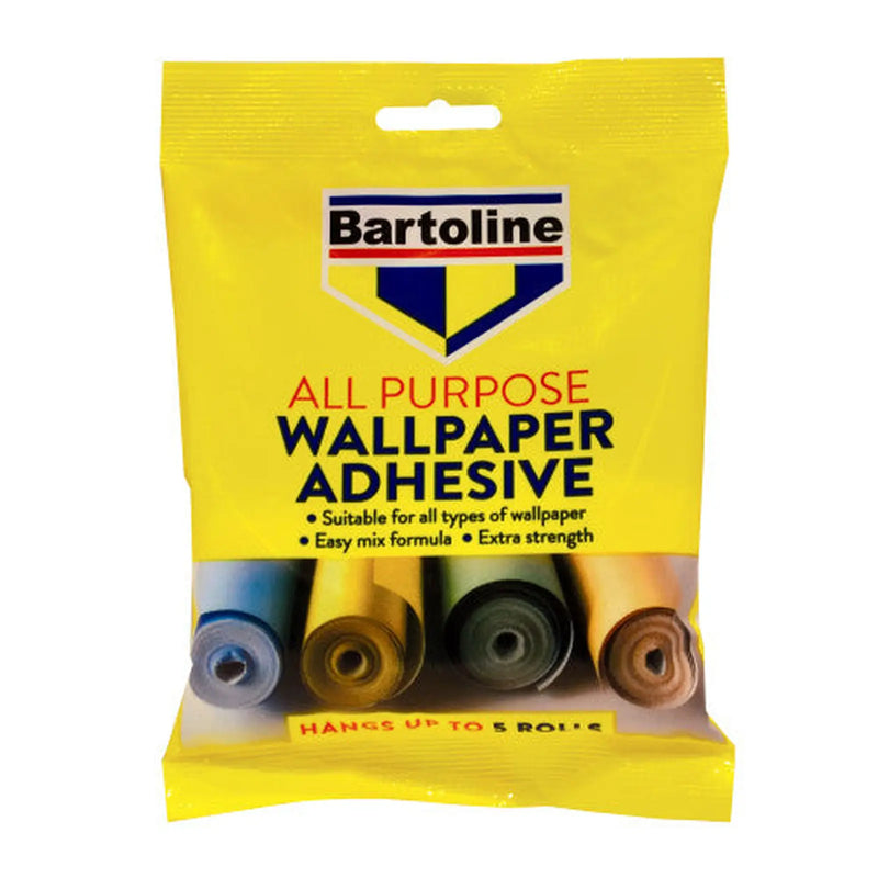 Bartoline All Purpose Wallpaper Adhesive, Small (5 Rolls) - Pack of 25