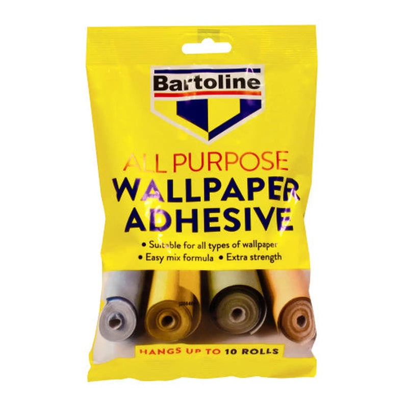 Bartoline All Purpose Wallpaper Adhesive, Large (10 Rolls) - Pack of 12