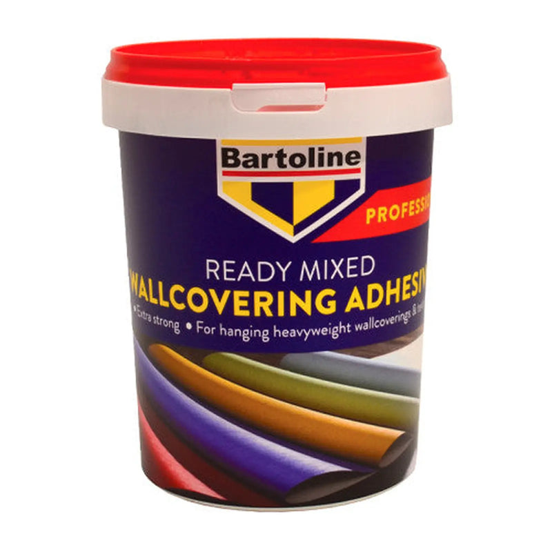 Bartoline Ready Mixed Wallcovering Adhesive, 1kg - Pack of 6
