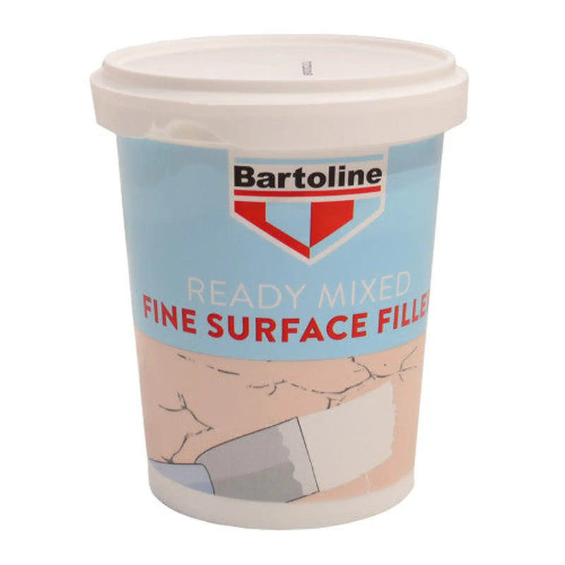Bartoline Ready Mixed Fine Surface Filler, White (600g) - Pack of 6