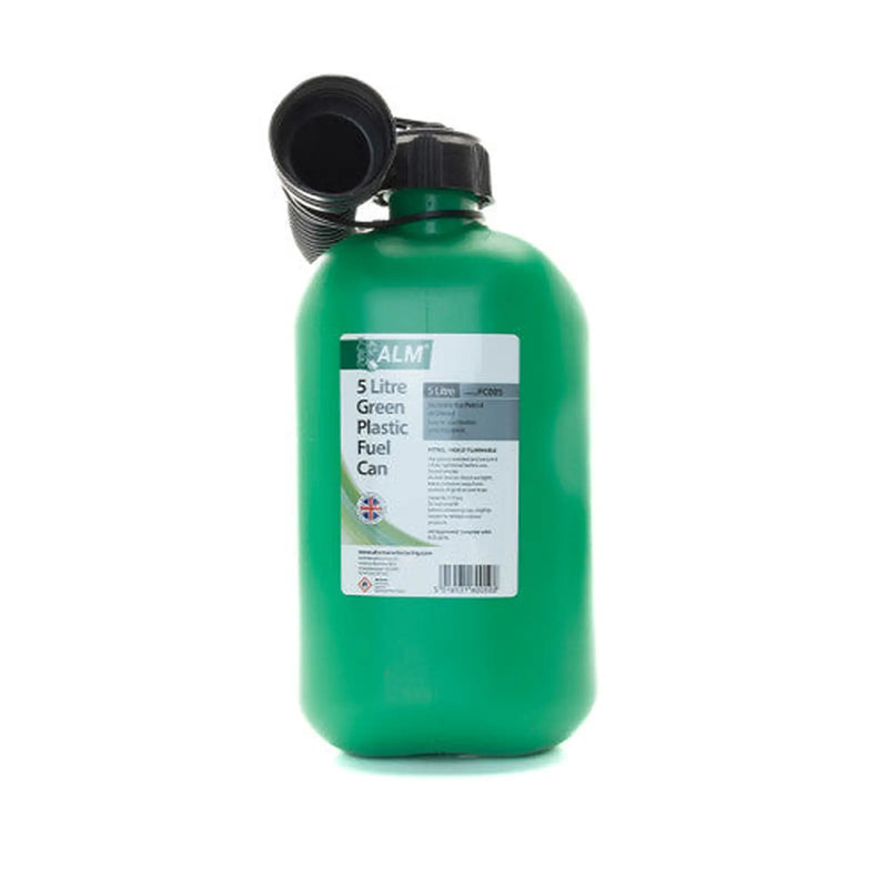 Petrol Can, Green, 5 Litre - Pack of 10