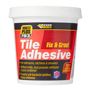 Everbuild Fix & Grout Tile Adhesive White (1.5kg) - Pack of 12