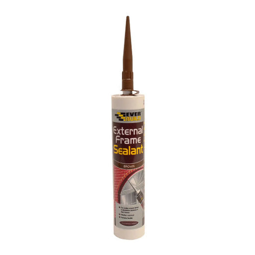 EverBuild External Frame Sealant, Brown - Pack of 12