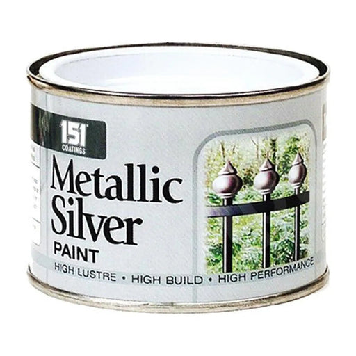 151 Metallic Paint, Silver (180ml) - Pack of 12