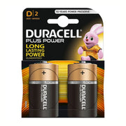 Duracell D Batteries, 2 Pack - Pack of 10