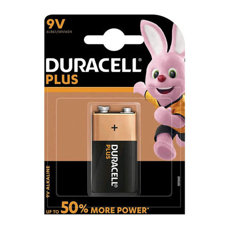 Duracell 9v Batteries, Single - Pack of 10