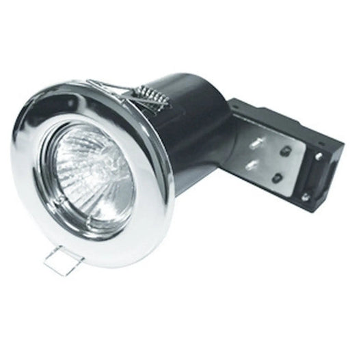 Polished Chrome Recessed Spotlight - Pack of 10