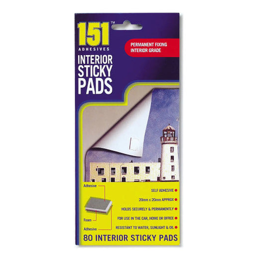 Interior Sticky Pads - Pack of 12