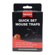 Rentokil - Mouse Trap - Quick Set Twin - FQ26 - Pack of 6