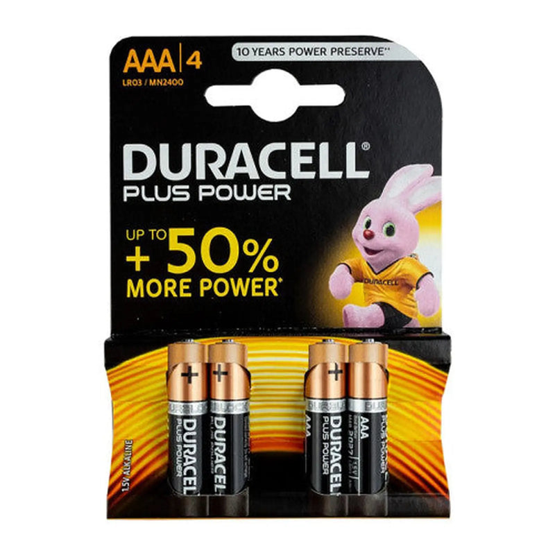 Duracell AAA Batteries, 4 Pack - Pack of 10
