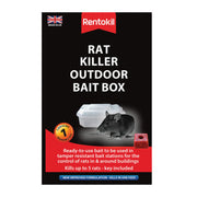 Rentokil - Rat Killer Outdoor Bait Box - Pack of 3