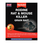 Rentokil - Rodine Rat & Mouse Killer Grain Bait - 2 Sachet - Pack of 6
