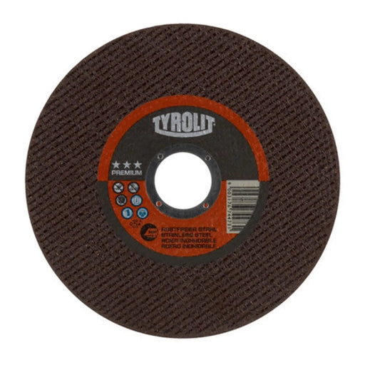 TYROLIT PREMIUM INOX 125 X 1.0 X 22.23MM - Min Order 4