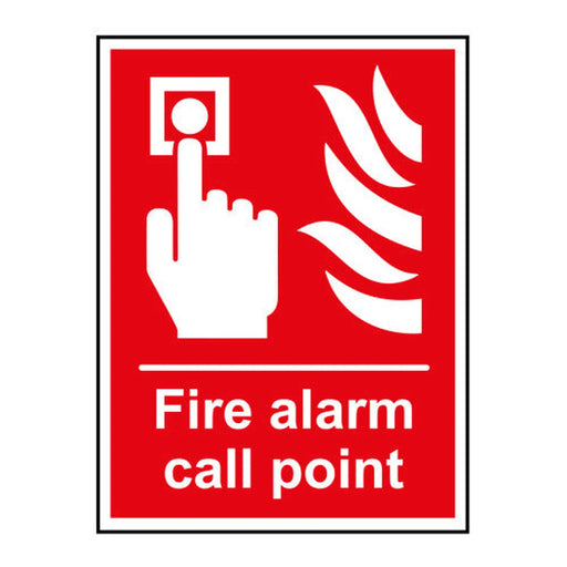 Fire alarm call point - Self Adhesive PP (150 x 200mm) - Min Order 2