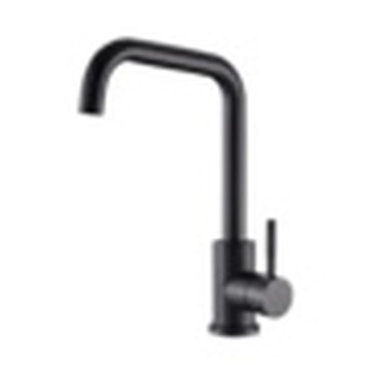 Reginox Salina Swan Neck Single Lever Tap Matt Black