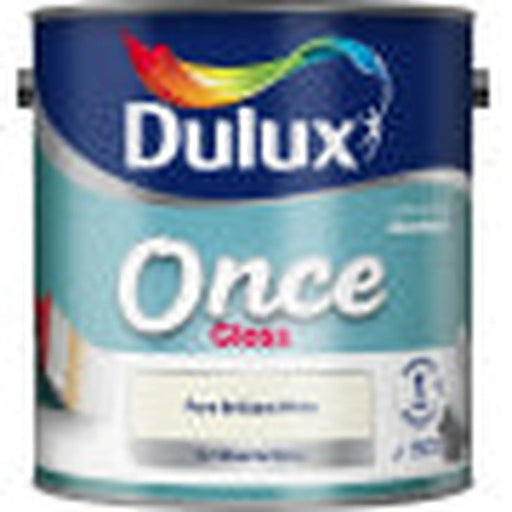 Dulux Once Gloss 2.5L Pure Brilliant White