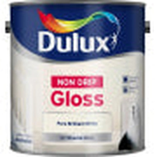Dulux Non Drip Gloss 2.5L Pure Brilliant White