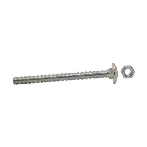M6 x 50mm ZP Small Carriage Bolts & Nuts  (200)