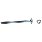 M12 x 130mm ZP Small Carriage Bolts & Nuts  (25)