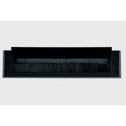 Woodside Letterbox Draught Excluder With Cover Brown