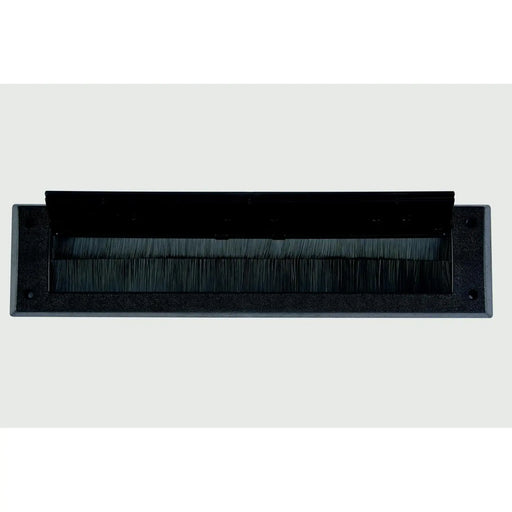 Woodside Letterbox Draught Excluder With Cover Brown