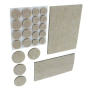 Securit Felt Pads Set 5mm Deep Pack 27 Assorted