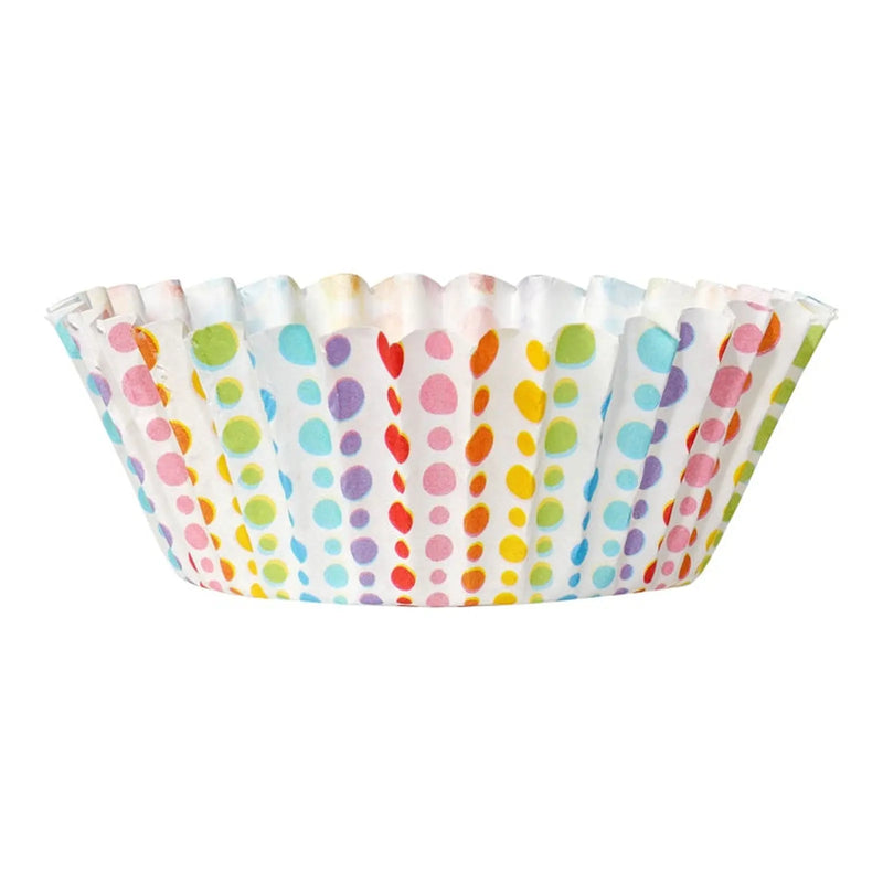 Tala Rainbow Dotty Mini Cupcake Cases Pack 100