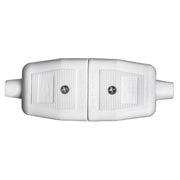 Masterplug 10 Amp 3 Pin Heavy Duty N/Rev Connector White