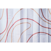 Croydex Shower Curtain 1800mm Pink Swirl