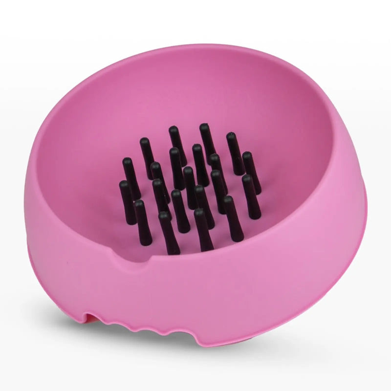 Slow Muncher Small Dog Bowl Pink External: 210mm Internal: 160mm
