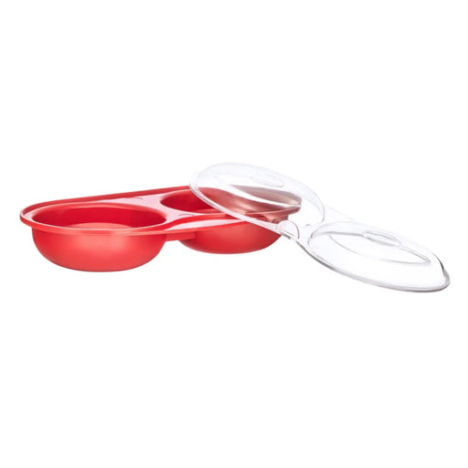 Easy Cook Egg Poacher Red