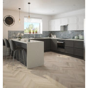 Johnson Tiles Melrose Pewter Gloss Wall Tile 245 x 75mm 0.99m2