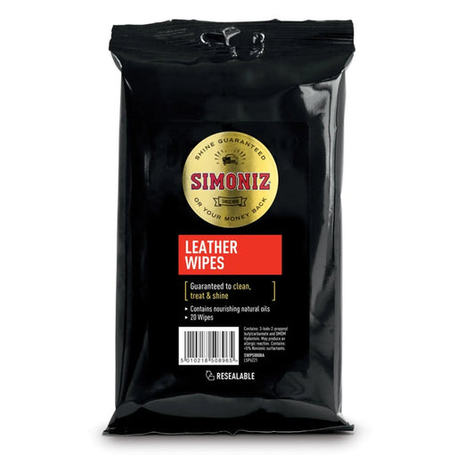 Simoniz Leather Wipes Pack 20