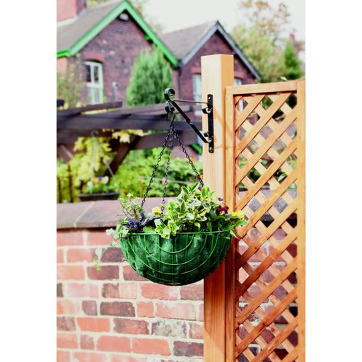 Ambassador Hanging Basket Bracket 40cm/16" Black