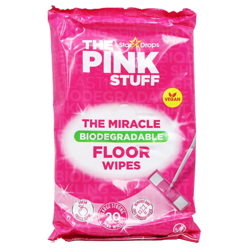 The Pink Stuff Floor Wipes Pack 20