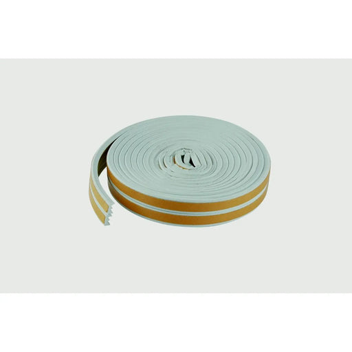 Woodside EPDM E Rubber Strip 5m White