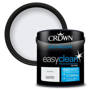 Crown Easyclean Bathroom Mid Sheen 2.5L Clay White