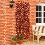 Ambassador Expanding Artificial Trellis Red Leaves 180cm x 60cm