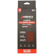 Abracs Orbital Clamped Sander Sheets 93 x 230mm 120g