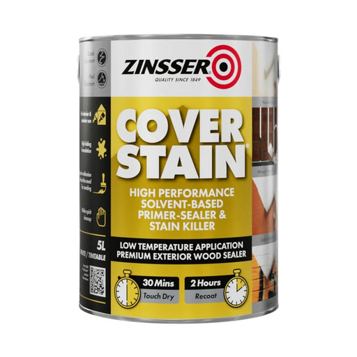 Zinsser Cover Stain Oil Based Sealer Stain Killer 5L