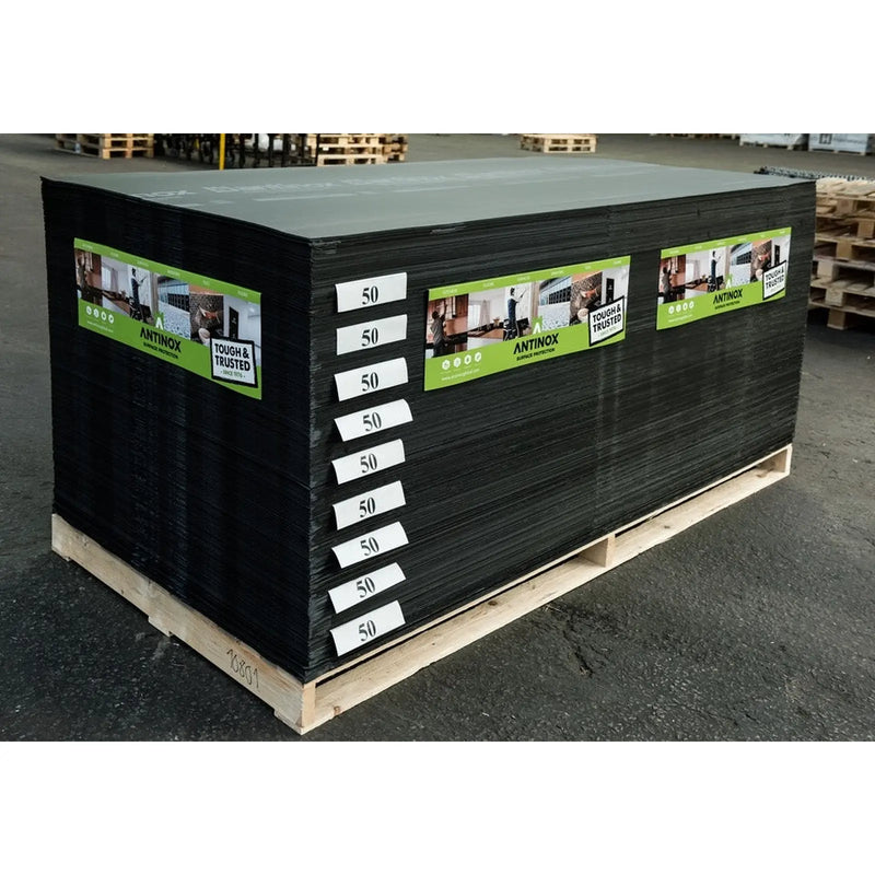 Antinox® Recycled Protection Boards 2.4m x 1.2m Black
