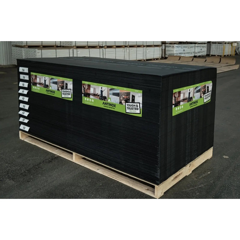Antinox® Recycled Protection Boards 2.4m x 1.2m Black