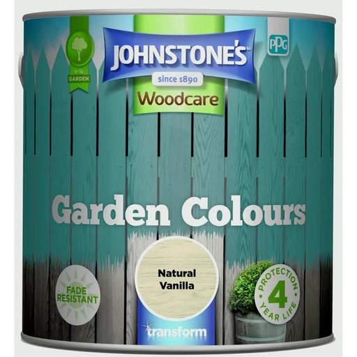Johnstone's Garden Colours 2.5L Natural Vanilla