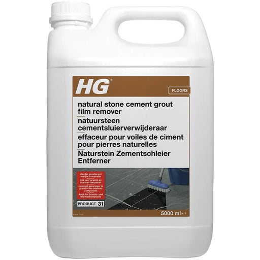HG Natural Stone Cement Lime Film Remove 5L