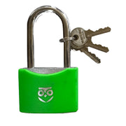 Owler & Banks Iron Padlock Long Shackle 60mm