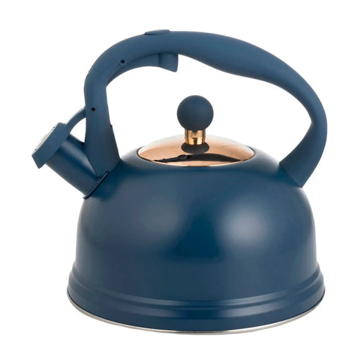 Price & Kensington Stove Top Whistling Kettle 1.8L Navy